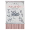 Poulet Roti (Roast Chicken) French Jacquard Dish Towel By Coucke Kitchen