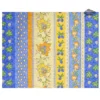 Le Cluny French Linens Monaco Blue & Yellow Acrylic-Coated Cotton Reversible Placemat By Le Cluny