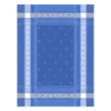 L'Ensoleillade Callas Blue Cotton French Jacquard Dish Towel