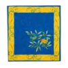 Cicada Blue Provence Cotton Napkin By Tissus Toselli