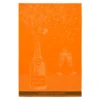 Bottle (Bouteille) Prestige Orange French Jacquard Cotton Dish Towel By Coucke Kitchen