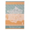 Kitchen White Wines Of France (Vins Blancs De France) French Jacquard Cotton Dish Towel By Coucke