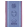 Nautical (Nautique) French Jacquard Cotton Dish Towel By Coucke