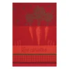 Carottes Du Potager French Jacquard Dish Towel By Coucke
