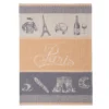 Lutece French Jacquard Cotton Dish Towel By Coucke Kitchen