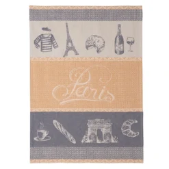 Lutece French Jacquard Cotton Dish Towel By Coucke Kitchen