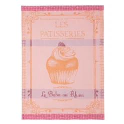 Kitchen Rum Baba French Jacquard Cotton Dish Towel By Coucke