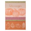 Squash (Courges) French Jacquard Dish Towel By Coucke