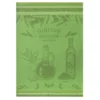 Kitchen Surfine Oil Bottle (Bouteille Huile Surfine) French Jacquard Cotton Dish Towel By Coucke