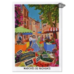 Provence Markets French Cotton Kitchen Towel By L'Ensoleillade