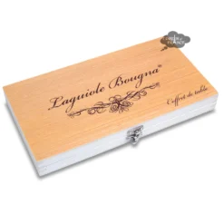 Laguiole Bougna Laguiole DeLuxe Table Knives Set Of 6 - Faux Bone Handles By Bougna