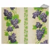 Le Cluny French Linens Grapes Cream Acrylic-Coated Cotton Reversible Placemat By Le Cluny