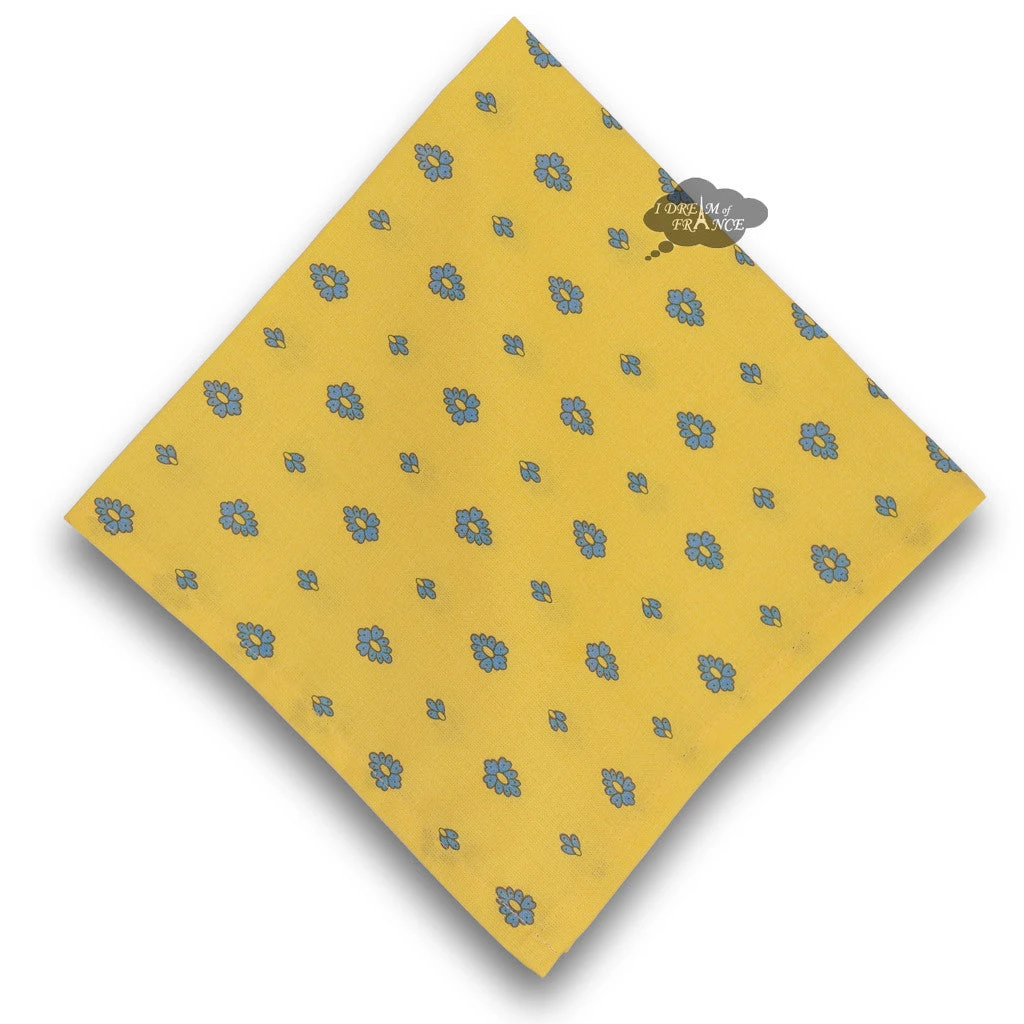 Le Cluny French Linens Grapes Yellow Provence Cotton Napkin By Le Cluny