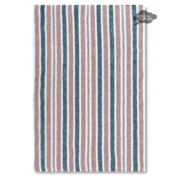 Harmony (now Haomy) Piantarella Brick French Linen Kitchen Towel By Harmony