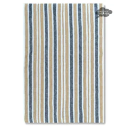 Harmony (now Haomy) Piantarella Tan French Linen Kitchen Towel By Harmony