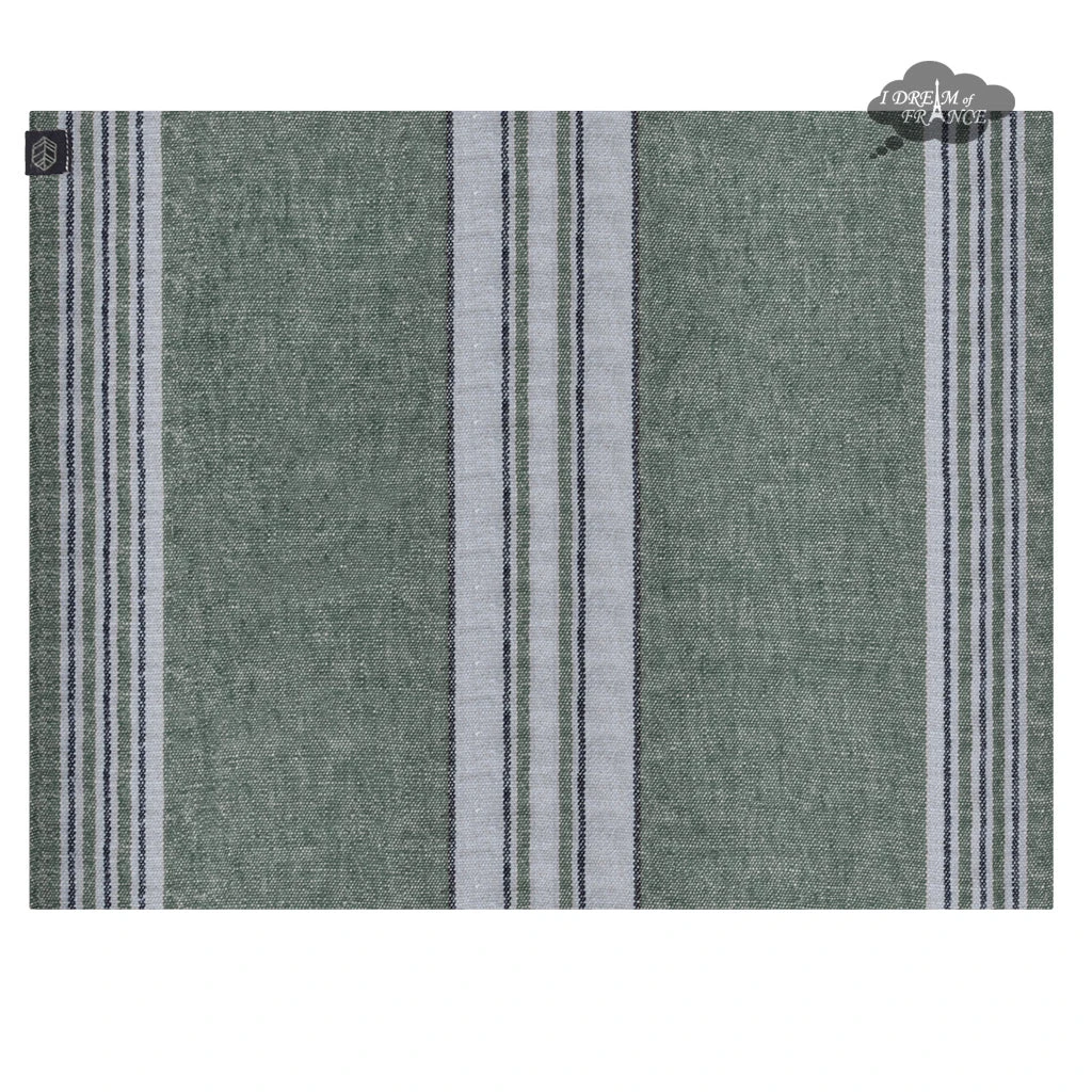 Harmony (now Haomy) Table Linens Zonza Khaki French Linen Placemat By Harmony