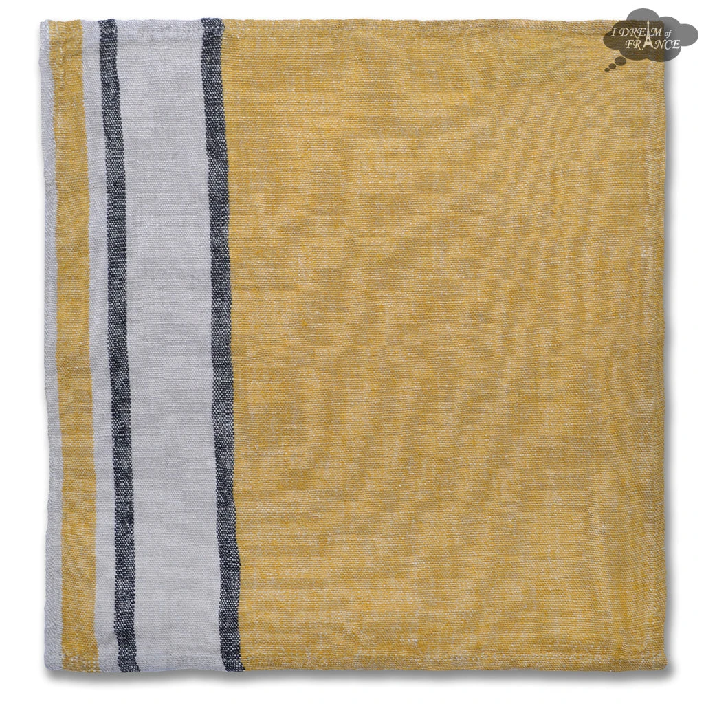 Harmony (now Haomy) Zonza Safran French Linen Napkin By Harmony Table Linens