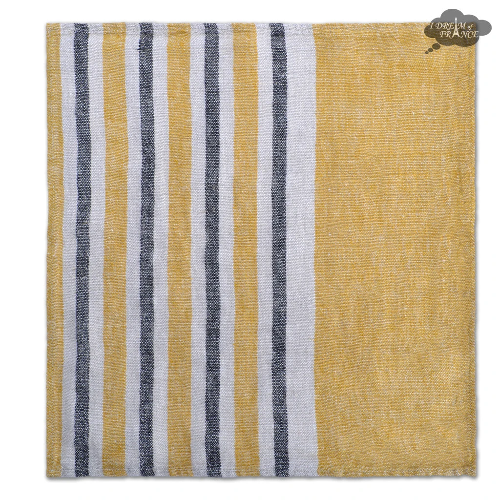 Harmony (now Haomy) Zonza Safran French Linen Napkin By Harmony Table Linens