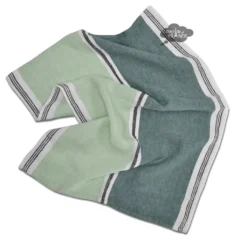 Harmony (now Haomy) Trevise Celadon French Linen Kitchen Towel By Harmony