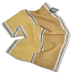 Harmony (now Haomy) Trevise Safran French Linen Kitchen Towel By Harmony