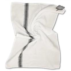 Harmony (now Haomy) Vivario Granit & White French Linen Kitchen Towel By Harmony