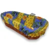 Le Cluny French Linens Table Linens Sunflower Blue Provence Baguette Basket With Removable Liner By Le Cluny