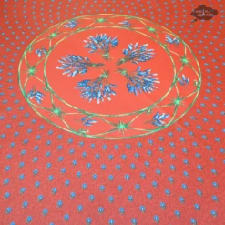 Le Cluny French Linens 70" Round Lavender Red Provence Tablecloths By Le Cluny Table Linens