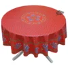 Le Cluny French Linens 70" Round Lavender Red Provence Tablecloths By Le Cluny Table Linens