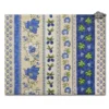 Le Cluny French Linens Monaco Beige & Blue Acrylic-Coated Cotton Reversible Placemat By Le Cluny