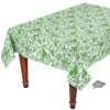 Le Cluny French Linens Table Linens 60x120" Rectangular Versailles Green Acrylic-Coated Cotton Provence Tablecloth By Le Cluny