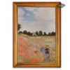 Monet Wild Poppies French Kitchen Towel By Marat D'Avignon