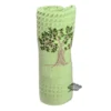Olive Tree Green Waffle Weave Kitchen Towel By Tissus Toselli