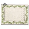Calisson Cream Quilted Cotton Placemat By Tissus Toselli
