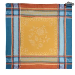 Ramatuelle Curry French Cotton Jacquard Napkin By L'Ensoleillade Table Linens