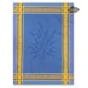L'Ensoleillade Senanque Blue French Cotton Jacquard Dish Towel Kitchen