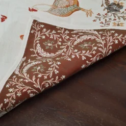 56" Square Chanteclair French Tapestry Tablecloth By L'Ensoleillade