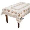56" Square Chanteclair French Tapestry Tablecloth By L'Ensoleillade