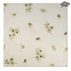 Clos Des Oliviers Cream Provence All-Over Cotton Napkin By L'Ensoleillade