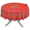 70" Round Clos Des Oliviers Red French Tablecloths By L'Ensoleillade