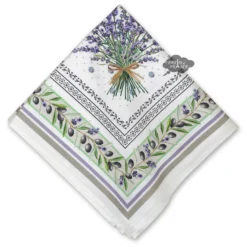 Lauris Provence Cotton Napkin By Tissus Toselli Table Linens