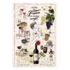 Winkler Torchons & Bouchons French Crus D'Excellence Tea Towel By Torchons Et Bouchons