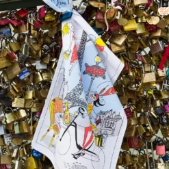 La Parisienne Tea Towel By Winkler Torchons & Bouchons