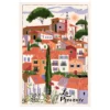 Winkler Torchons & Bouchons Provence Village Tea Towel By Torchons Et Bouchons