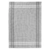 Winkler Torchons & Bouchons Gray Small Square Gingham Pattern Cotton Dish Towel By Winkler Towels