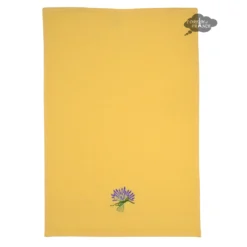 Towels Lavender Yellow Waffle Weave Kitchen Towel By Tissus Toselli